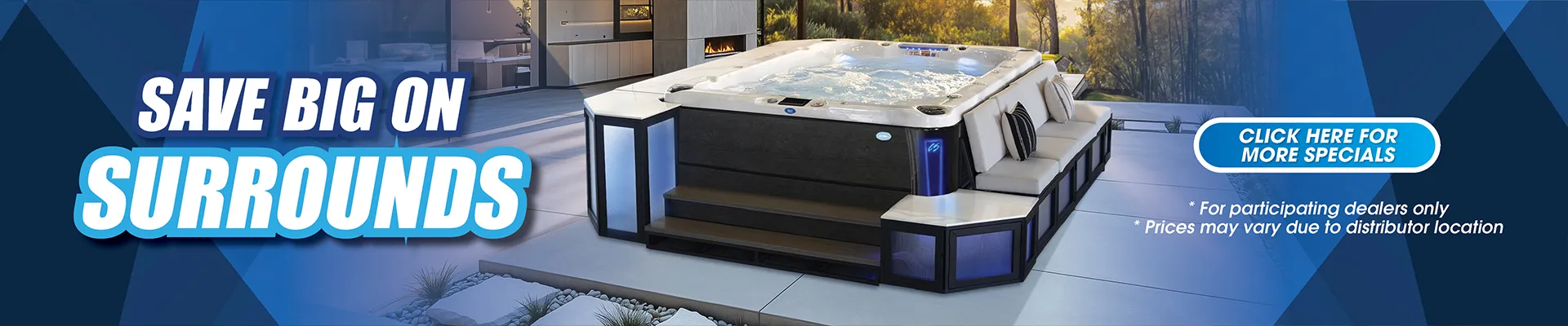 Calspas hot tub being used in a family setting - Long Beach