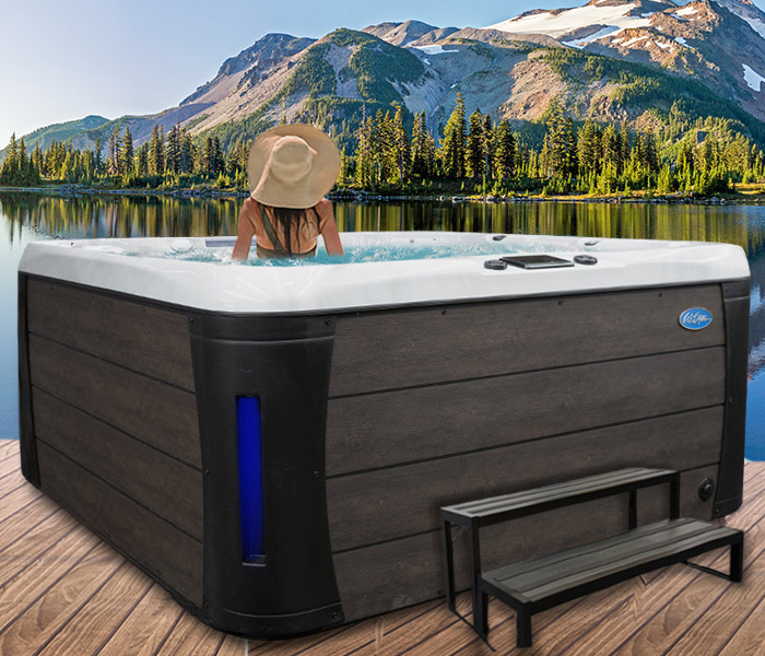 Calspas hot tub being used in a family setting - hot tubs spas for sale Long Beach